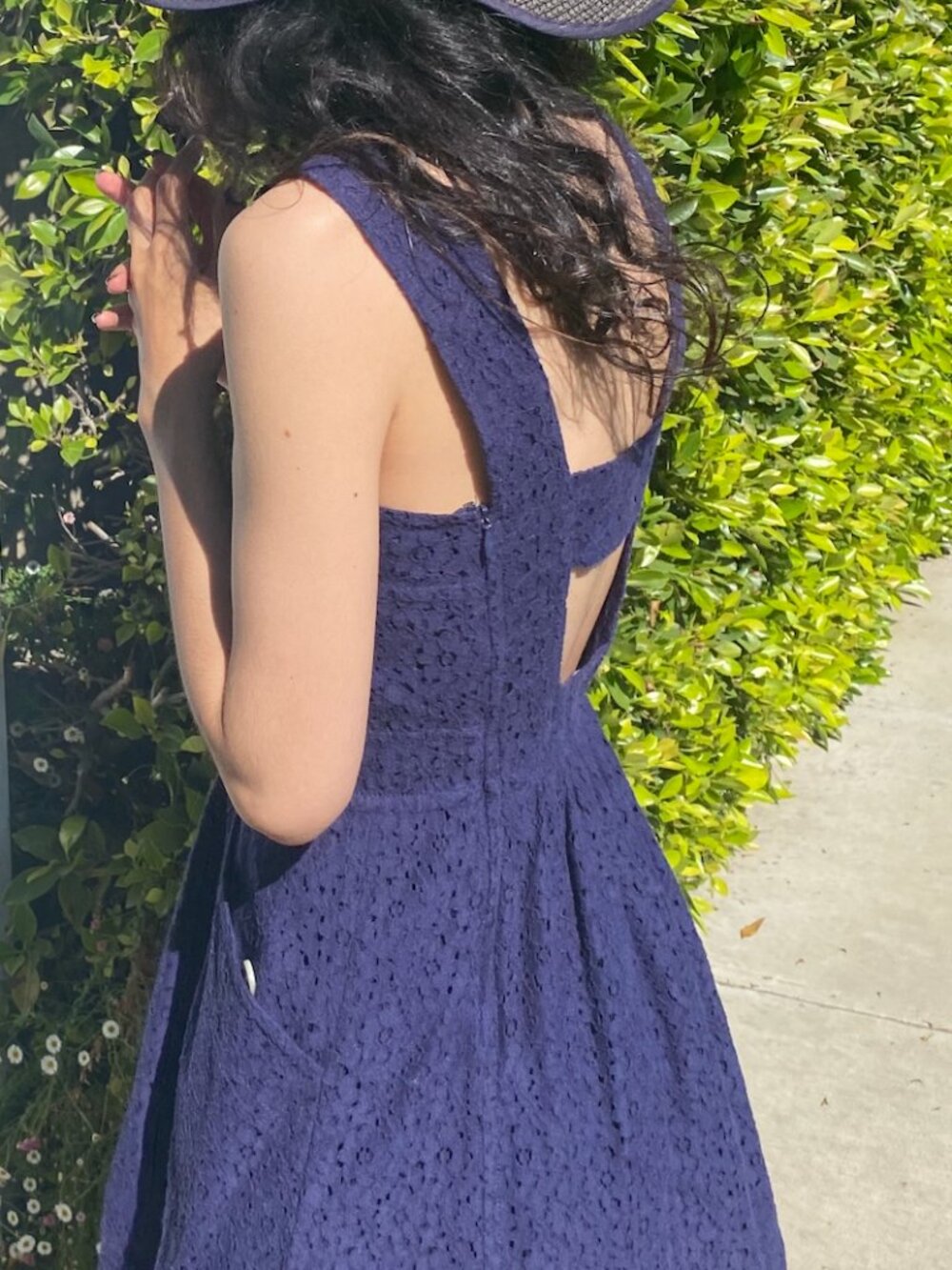Marc by Marc Jacobs blue eyelet sundress 500 Days of Summer dress - Picture 4 of 6